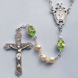 [41298/PD] Peridot Birthstone Rosary