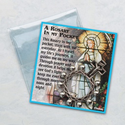 [83/ROS] Rosary Laminate Pocket Card