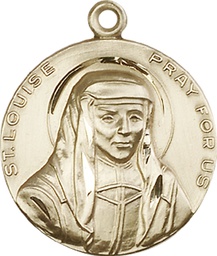 [1159GF] 14kt Gold Filled Saint Louise Medal