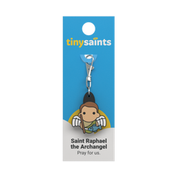 [C-107] Tiny Saints Charm - St. Raphael The Archangel