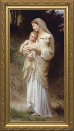 [NW-900A1] L'Innocence - Standard Gold Framed Art