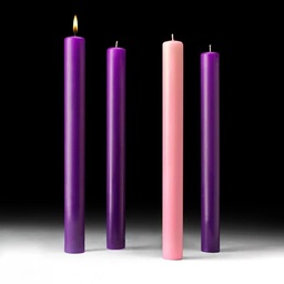 Advent Candles Stearine - Christmas