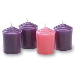 [AF070] Advent Votive Candle Set - Christmas