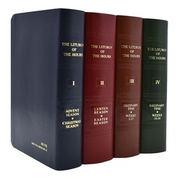 [409/10] Liturgy Of The Hours-Set Of 4 Imitation Leather