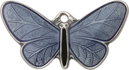[1250SS] Sterling Silver Butterfly Medal