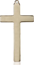 [1426GF] 14kt Gold Filled Choir Cross Medal
