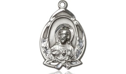 [1481SSSY] Sterling Silver Scapular Medal