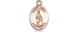 [9374KT] 14kt Gold Saint Anne Medal
