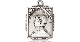 [0804EASS] Sterling Silver Saint Elizabeth Ann Seton Medal