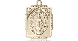 [0804MGFY] 14kt Gold Filled Miraculous Medal