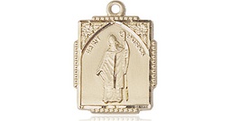 [0804PAGF] 14kt Gold Filled Saint Patrick Medal