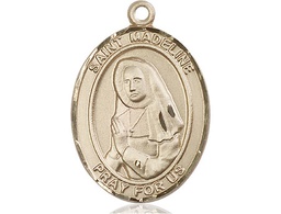 [7236KT] 14kt Gold Saint Madeline Sophie Barat Medal