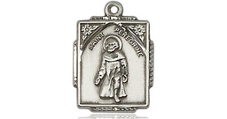 [0804PSS] Sterling Silver Saint Peregrine Medal