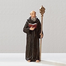 [RO-50296] 4&quot;H St Benedict Figure