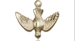 [1628GF] 14kt Gold Filled Holy Spirit Medal