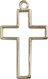 [1708GF] 14kt Gold Filled Cross Medal