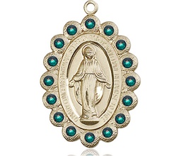 [2010EMGF] 14kt Gold Filled Miraculous Medal