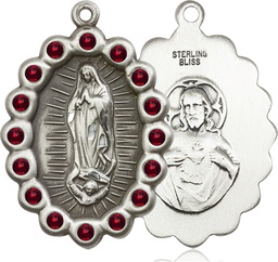 [2010FGTSS] Sterling Silver Our Lady of Guadalupe Medal