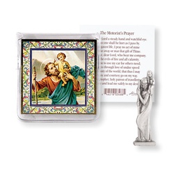 [HI-891-620] St. Christopher Prayer &amp; Picture