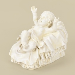 [RO-21751] 27&quot; Scale Ivory Jesus Fig - Christmas