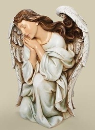 [RO-32011] 39&quot; Scale Nativity Kneeling Angel 22.5&quot; Colored