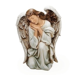 [RO-32011] 39&quot; Scale Nativity Kneeling Angel 22.5&quot; Colored