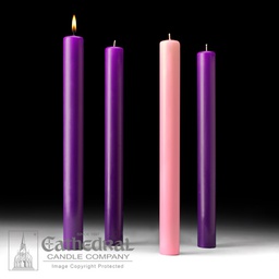 Advent Candles 51% Beeswax - Christmas