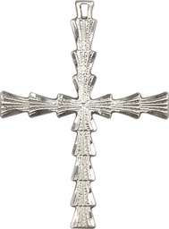 [6068SS] Sterling Silver Cross Medal