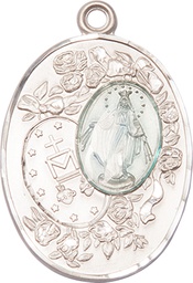 [5681ESS] Sterling Silver Miraculous Medal