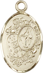 [5682GF] 14kt Gold Filled Miraculous Medal