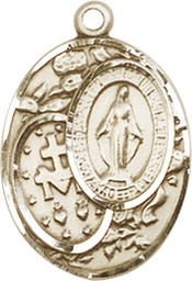 [5683GF] 14kt Gold Filled Miraculous Medal