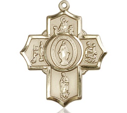 [5706GF] 14kt Gold Filled Apparitions Medal