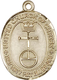 [4236GF] 14kt Gold Filled United Church of Christ Medal