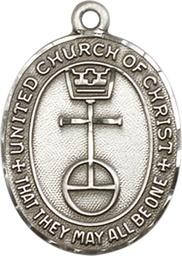 [4236SS] Sterling Silver United Church of Christ Medal