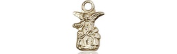 [4254GF] 14kt Gold Filled Littlest Angel Medal