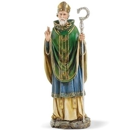 [RO-40724] 10.5&quot; St. Patrick Figure