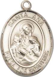 [7002SPGF] 14kt Gold Filled Santa Ana Medal