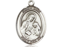 [7002SS] Sterling Silver Saint Ann Medal