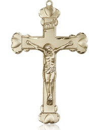 [0670GF] 14kt Gold Filled Crucifix Medal