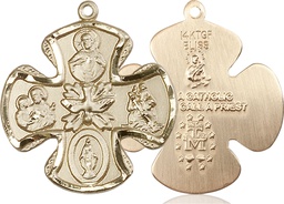 [5444GF] 14kt Gold Filled 5-Way Medal
