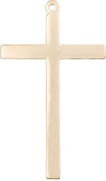 [5640GF] 14kt Gold Filled Cross Medal