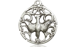 [5655SS] Sterling Silver Holy Spirit Medal