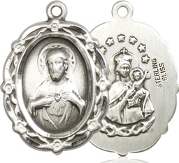 [4146SSSY] Sterling Silver Scapular Medal