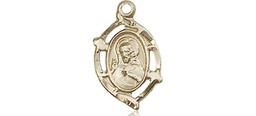 [4153GF] 14kt Gold Filled Scapular Medal