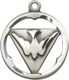 [4224SS] Sterling Silver Holy Spirit Medal