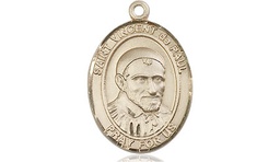 [8134KT] 14kt Gold Saint Vincent de Paul Medal