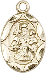 [0301KKT] 14kt Gold Saint Joseph Medal