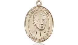 [8266KT] 14kt Gold Saint Eugene de Mazenod Medal