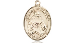 [8267KT] 14kt Gold Saint Julia Billiart Medal