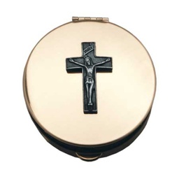 [PS81] Pewter Crucifix Pyx